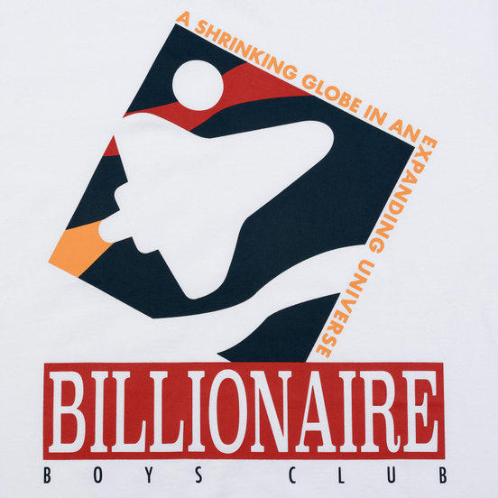 Мужская футболка Billionaire Boys Club Commemorative Mission White