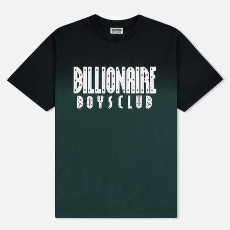 Мужская футболка Billionaire Boys Club Dip Dye Straight Logo Green
