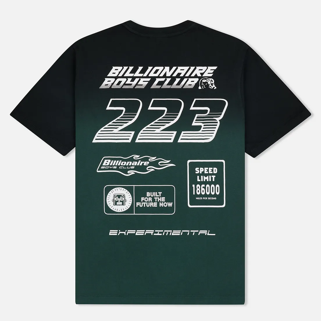 Billionaire Boys Club Мужская футболка Dip Dye Straight Logo