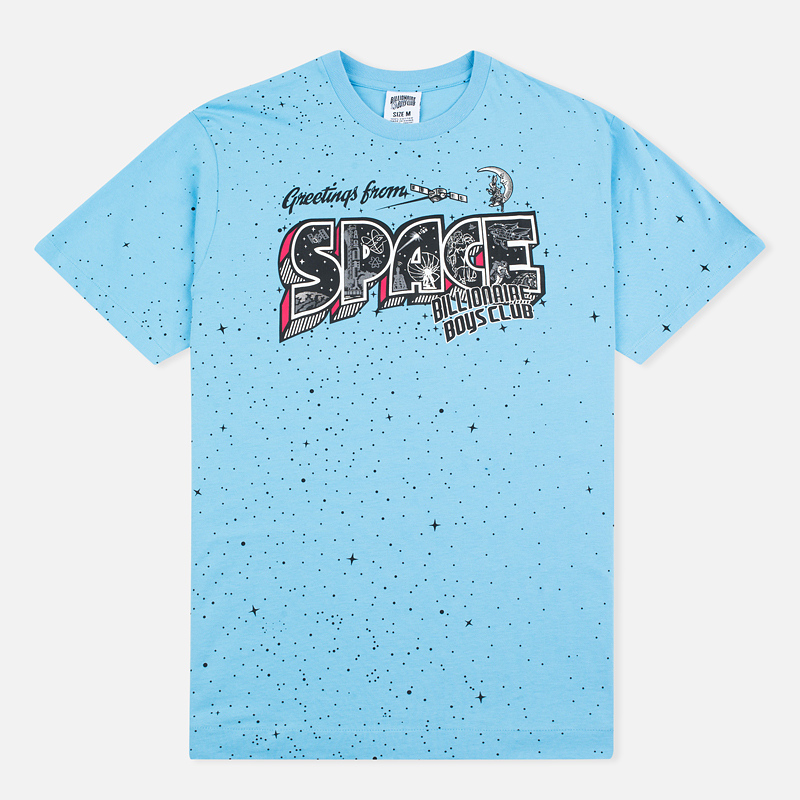 Billionaire Boys Club Мужская футболка Greetings From Space