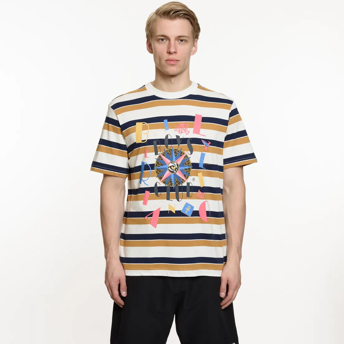 Billionaire Boys Club Мужская футболка Jumble Stripe