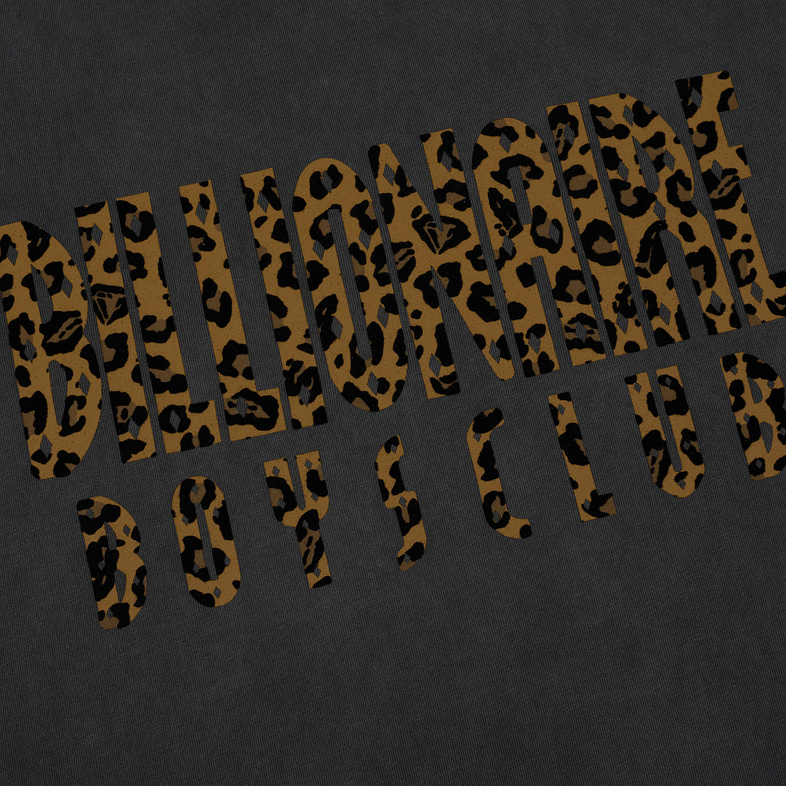 Billionaire Boys Club Мужская футболка Leopard Fill Straight Logo