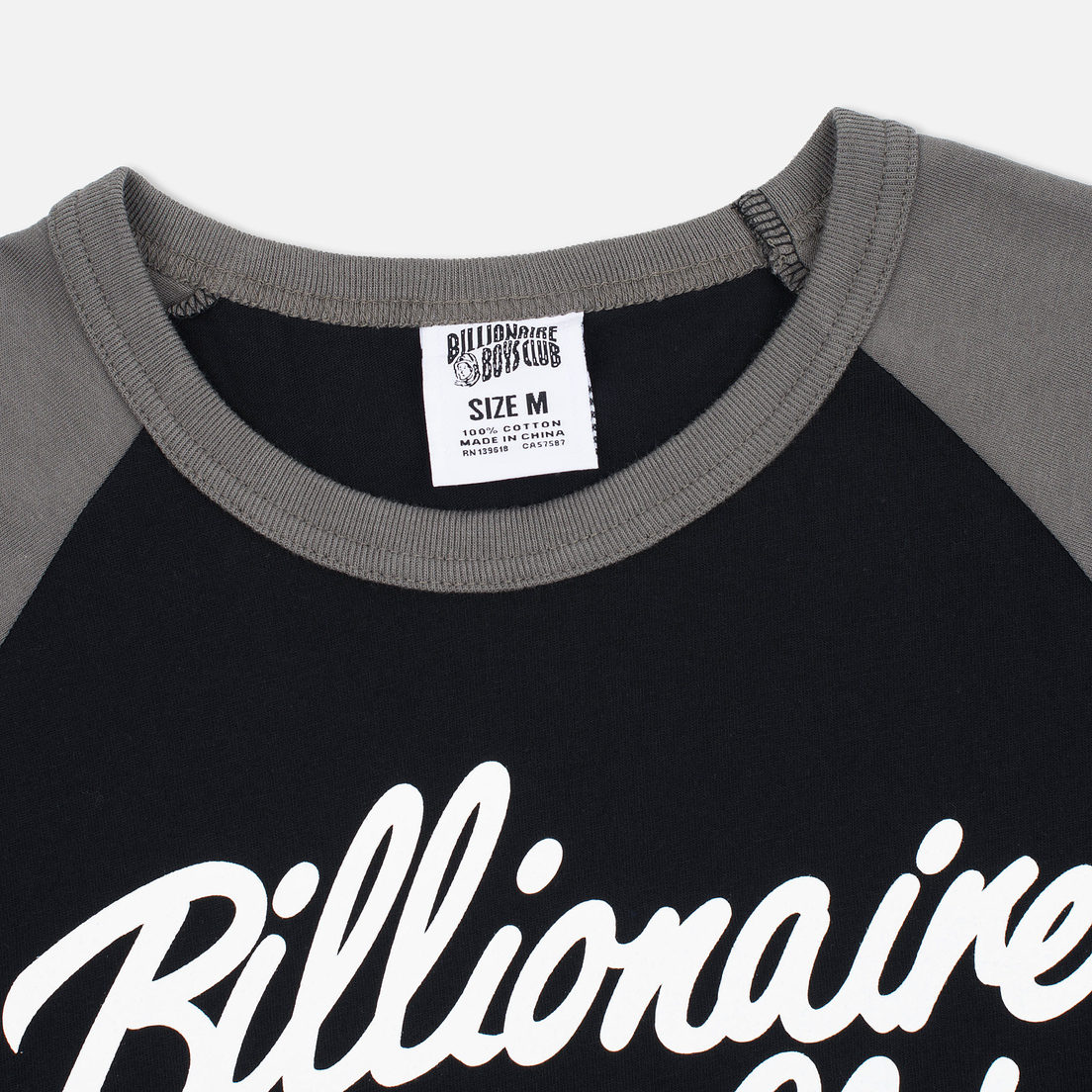 Billionaire Boys Club Мужская футболка Script Logo Raglan