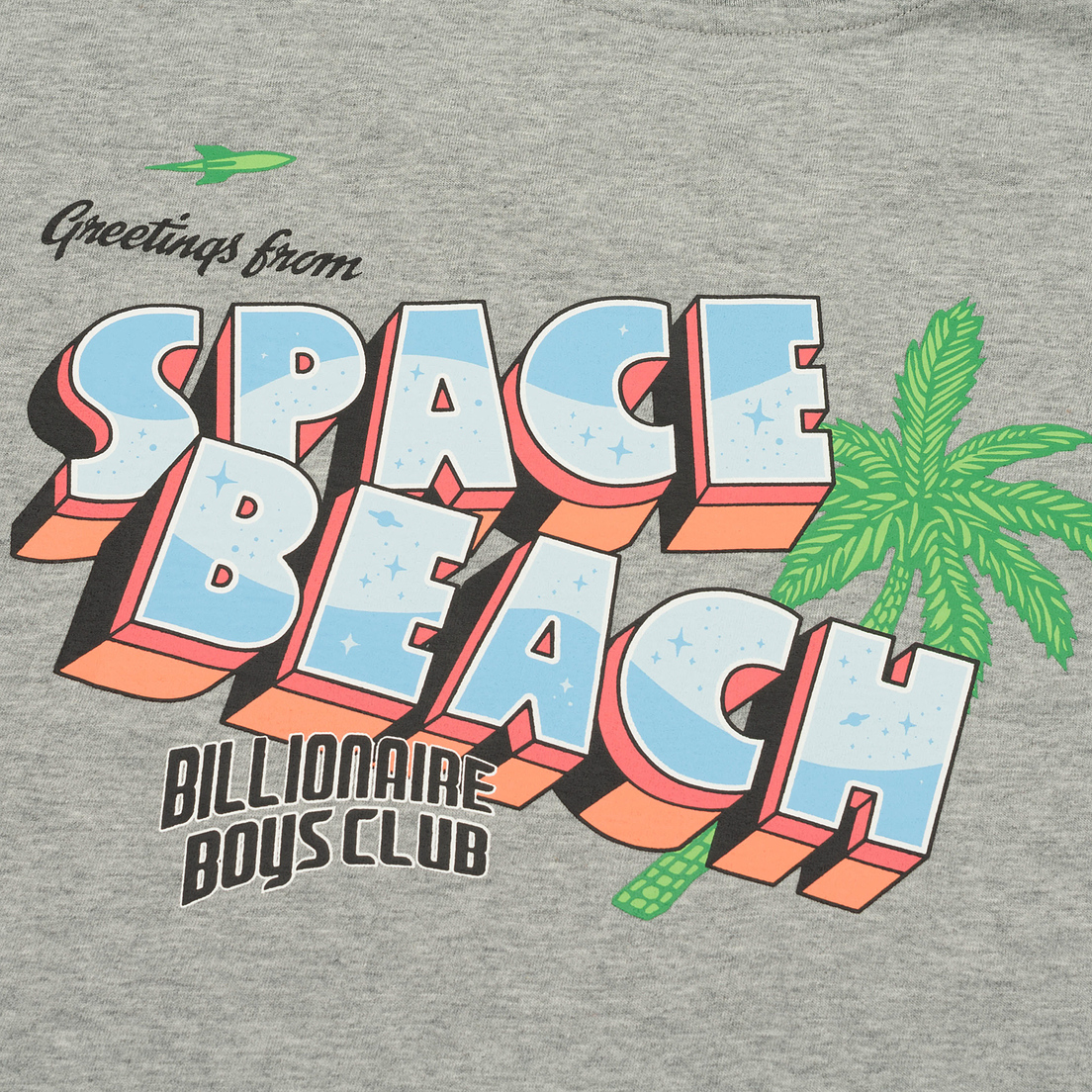 Billionaire Boys Club Мужская футболка Space Beach