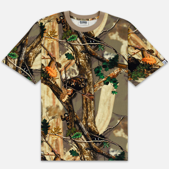 Мужская футболка Billionaire Boys Club Tree Camo All Over Print Beige