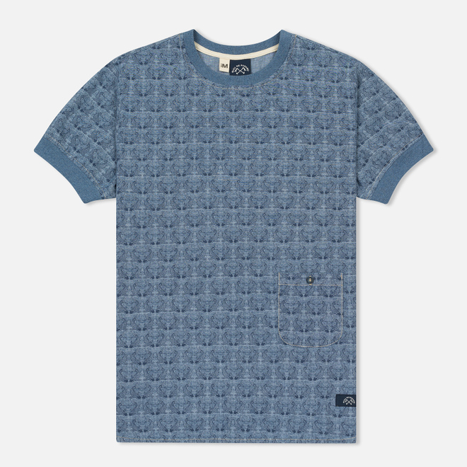 Мужская футболка Bleu De Paname Travail Blue Charrette
