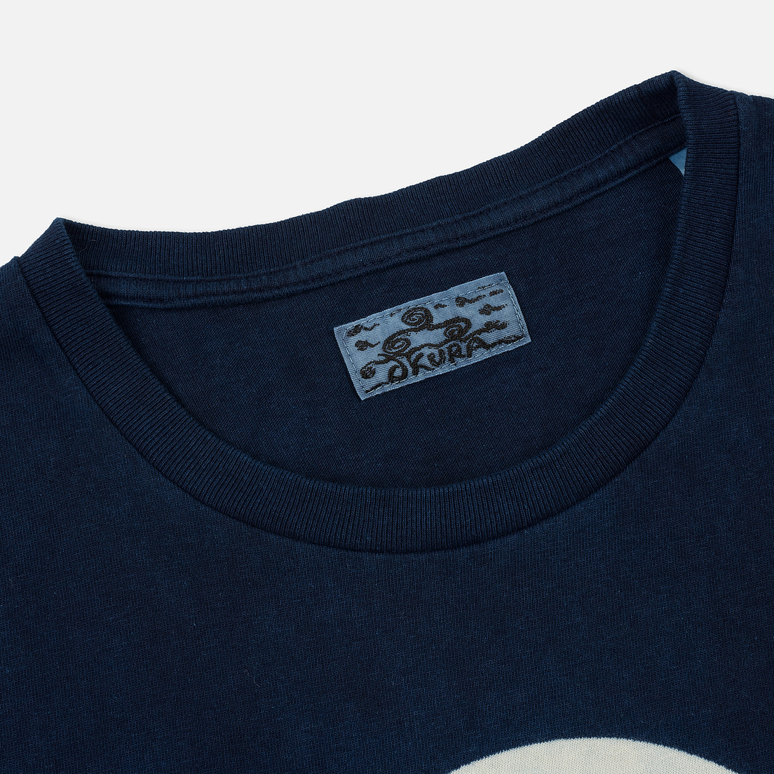 Blue Blue Japan Мужская футболка NT190 Three Ring Crest Bassen Printed