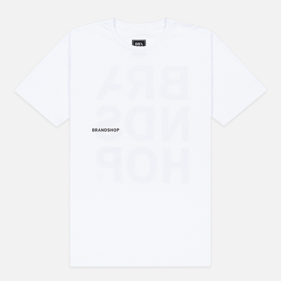 Мужская футболка BRANDSHOP Chest And Back Logo White