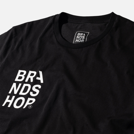 Мужская футболка BRANDSHOP Chest And Side Logo Black