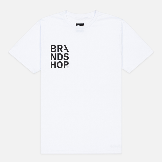 Мужская футболка BRANDSHOP Chest And Side Logo White