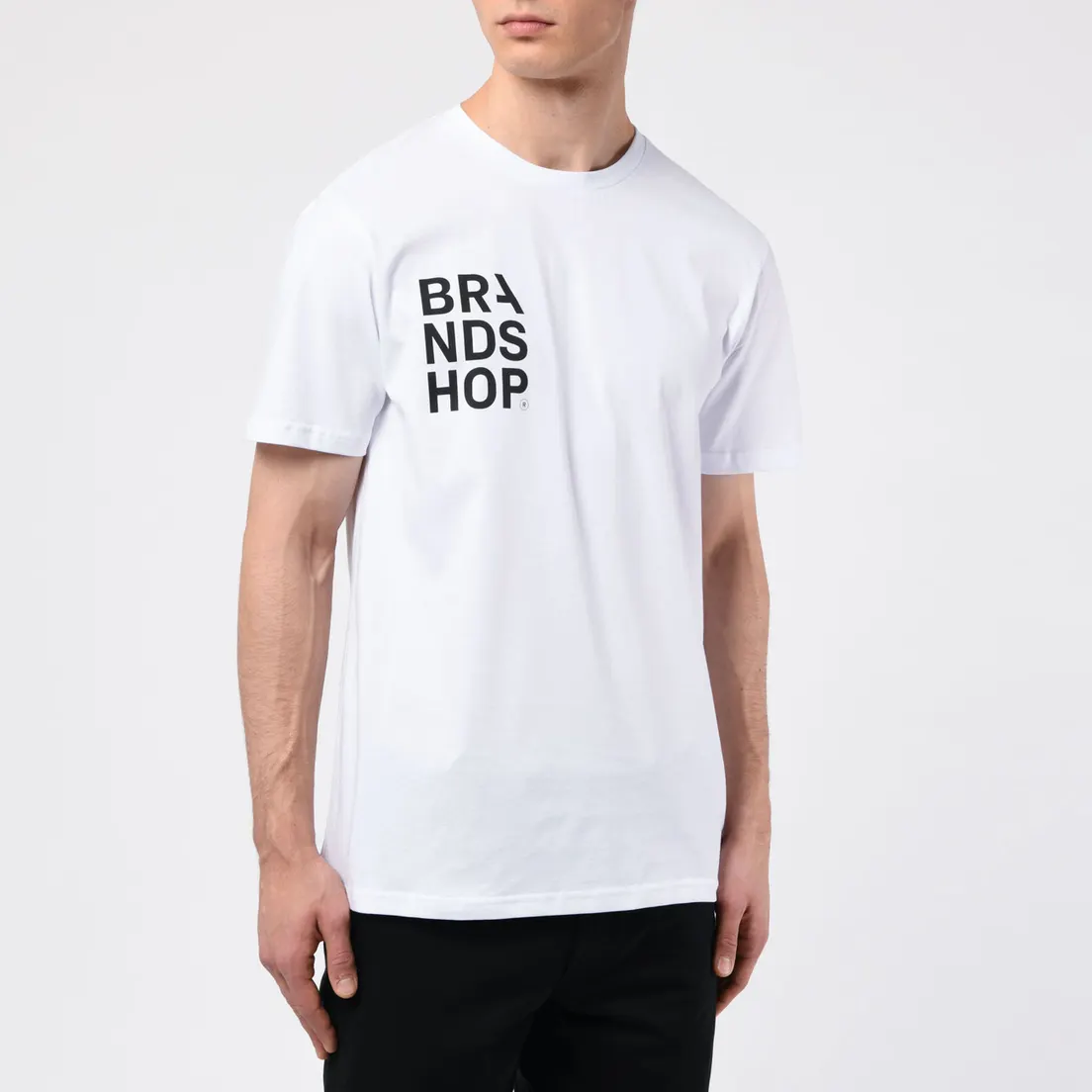 BRANDSHOP Мужская футболка Chest And Side Logo