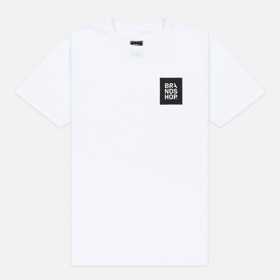 Мужская футболка BRANDSHOP Square Logo White