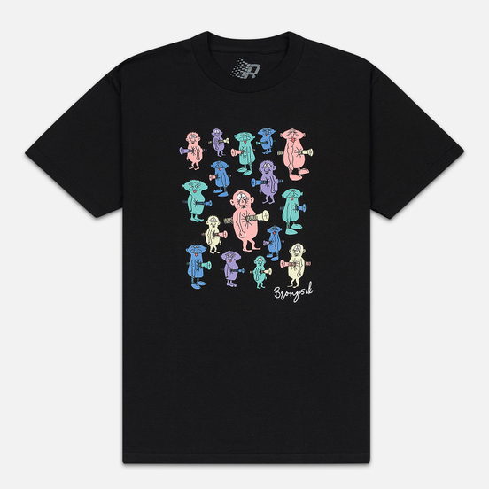 Мужская футболка Bronze 56K Bolt Boys Black