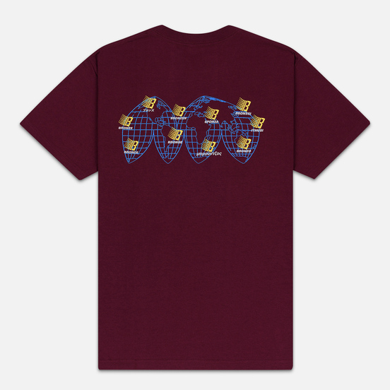 Мужская футболка Bronze 56K International Burgundy
