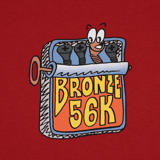 Мужская футболка Bronze 56K Sardines Cardinal
