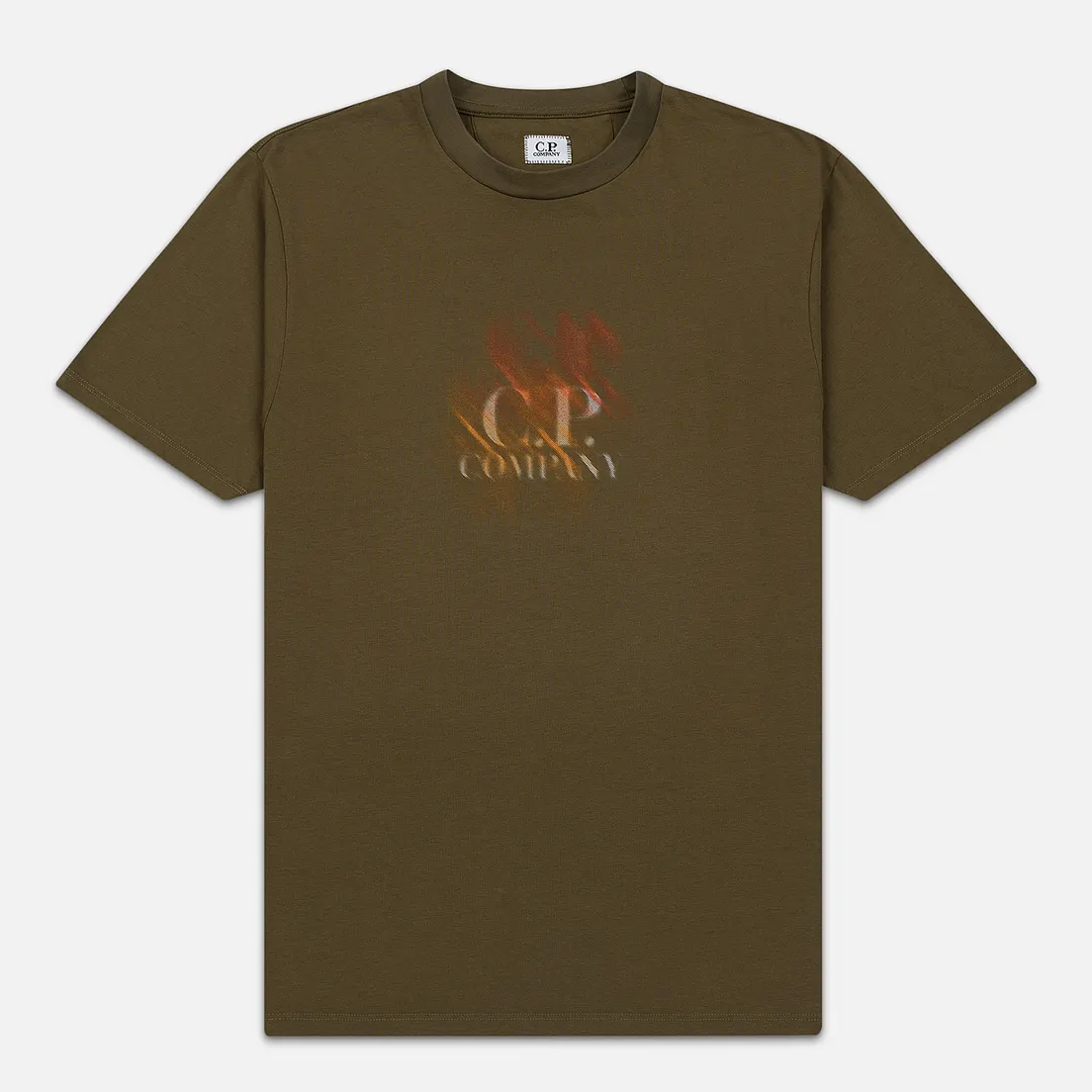 C.P. Company Мужская футболка Blurred Graphic Logo