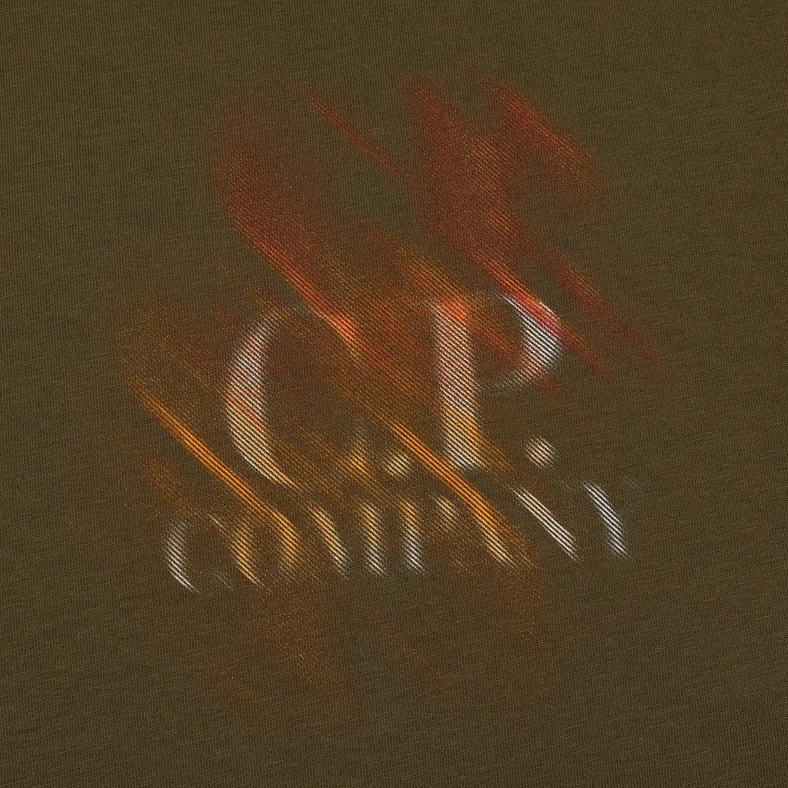 C.P. Company Мужская футболка Blurred Graphic Logo