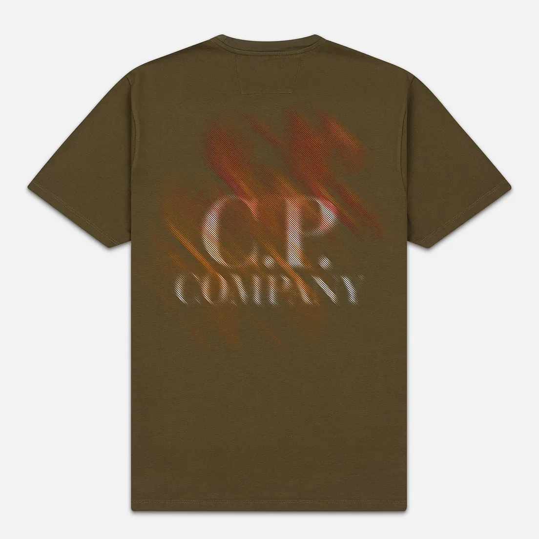 C.P. Company Мужская футболка Blurred Graphic Logo