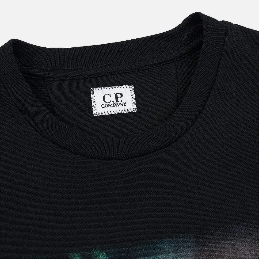 C.P. Company Мужская футболка Blurred Graphic More Logo
