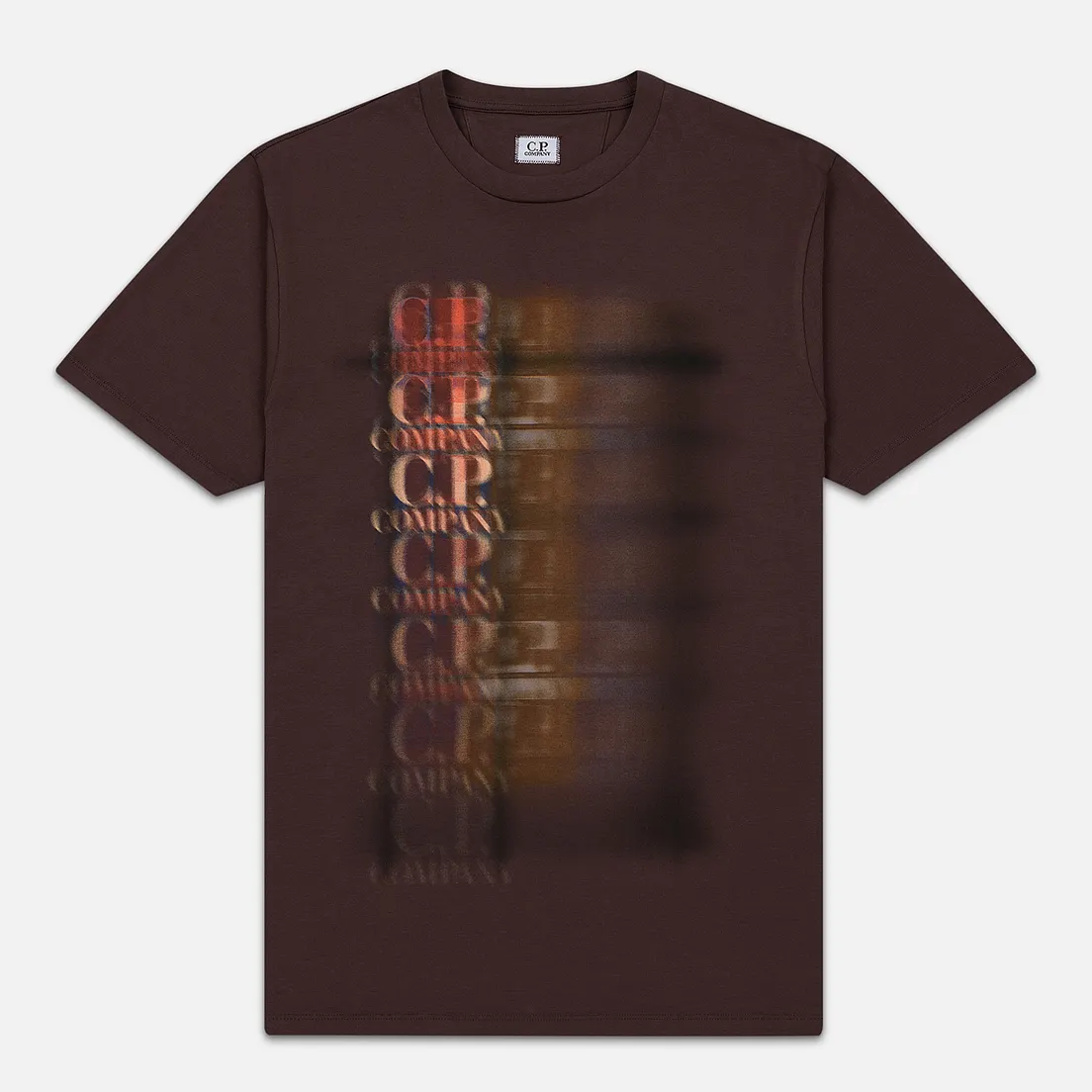 C.P. Company Мужская футболка Blurred Graphic More Logo