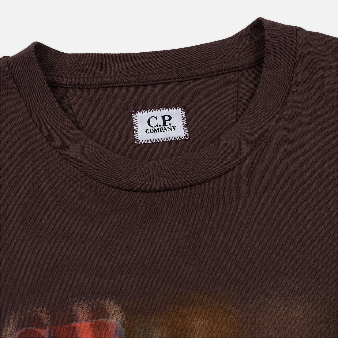 C.P. Company Мужская футболка Blurred Graphic More Logo
