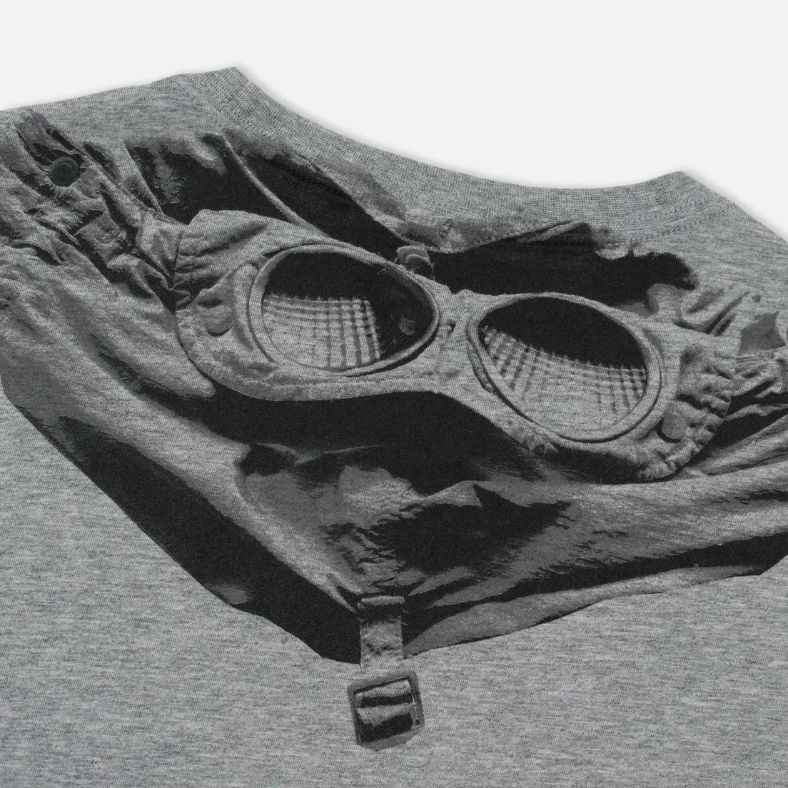 C.P. Company Мужская футболка Crew Neck Goggle Print Back