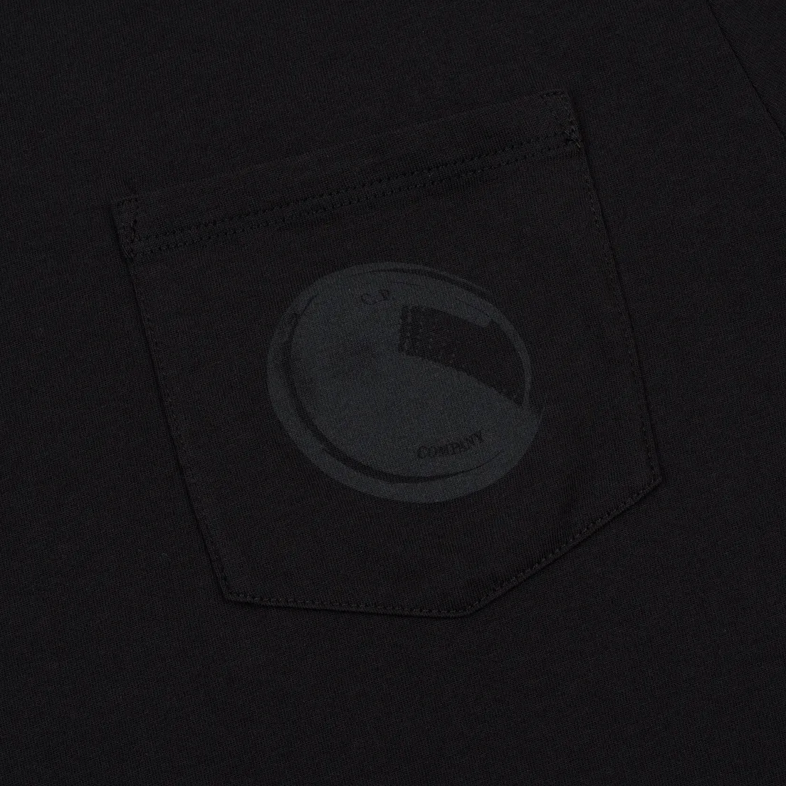C.P. Company Мужская футболка Crew Neck Lens Print Front