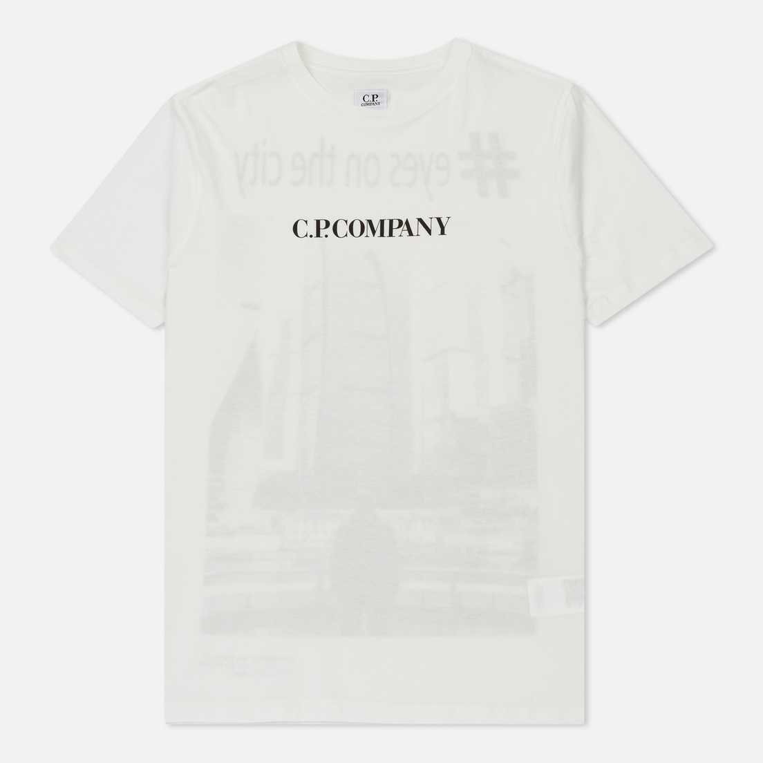 C.P. Company Мужская футболка Eyesonthecity Back Print Washed