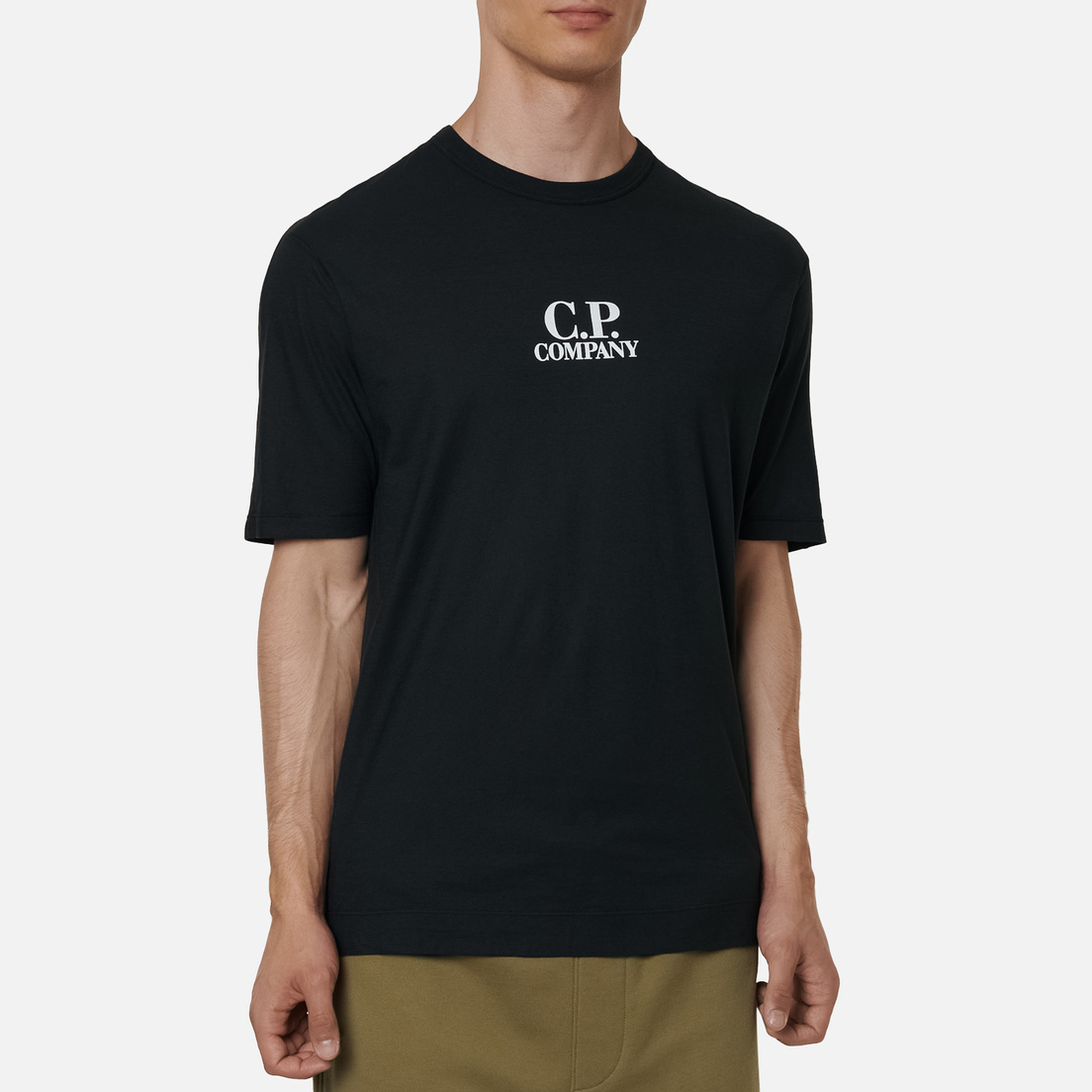 C.P. Company Мужская футболка Garment Dyed Chest Logo