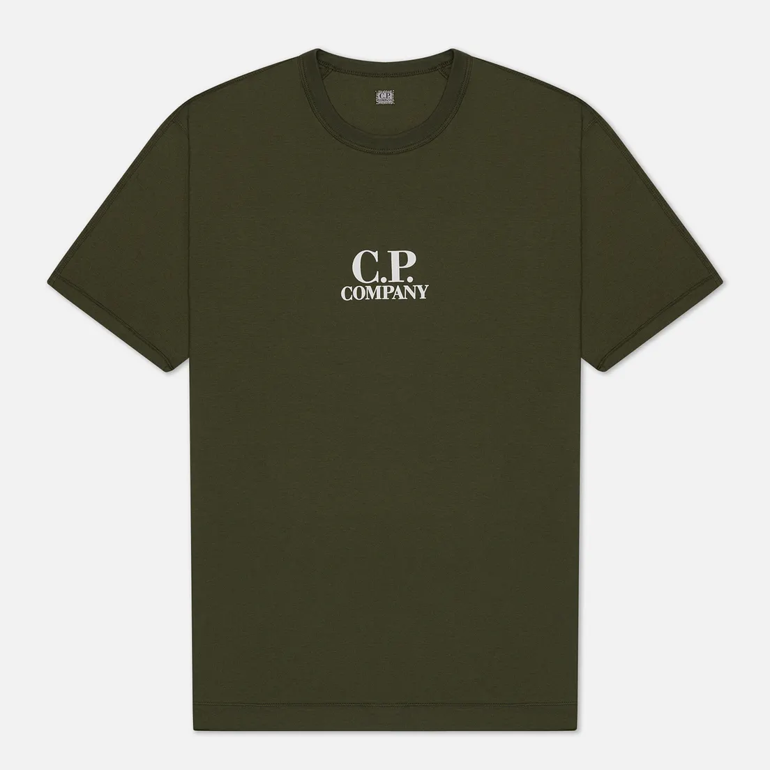 C.P. Company Мужская футболка Garment Dyed Chest Logo