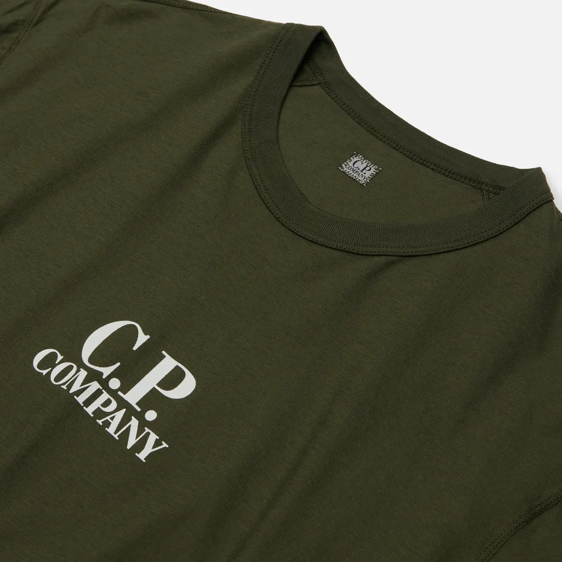 C.P. Company Мужская футболка Garment Dyed Chest Logo