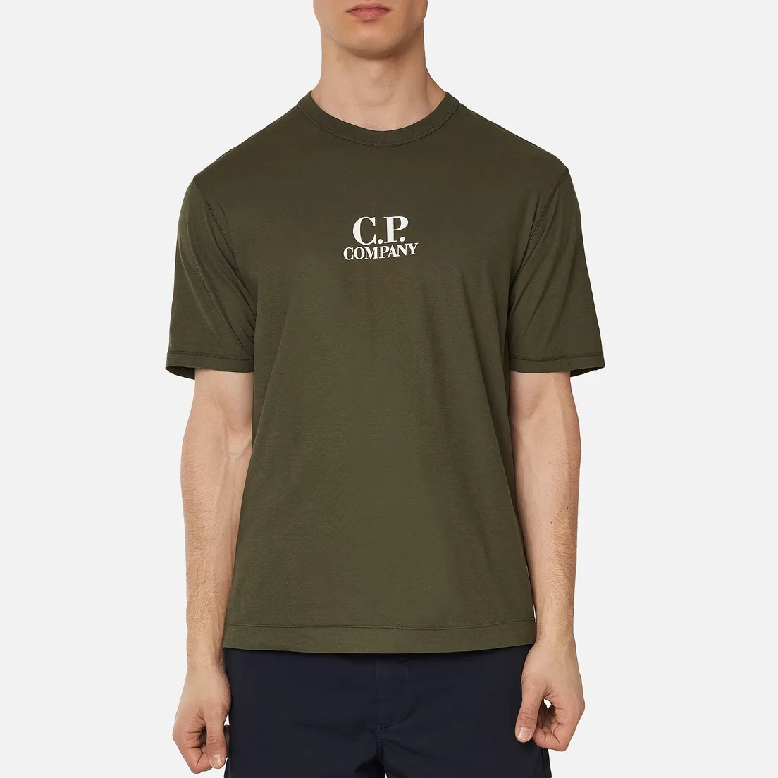 C.P. Company Мужская футболка Garment Dyed Chest Logo