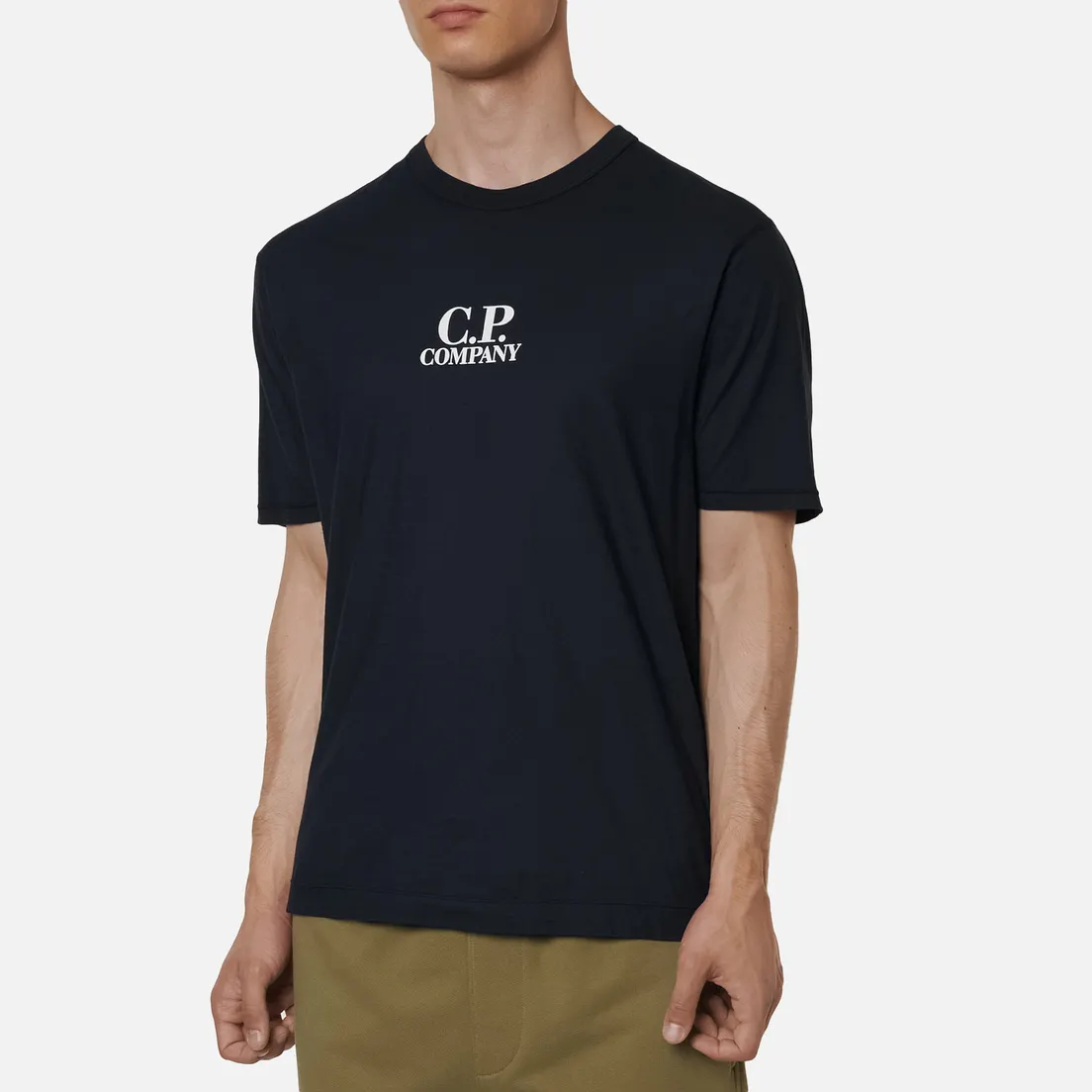 C.P. Company Мужская футболка Garment Dyed Chest Logo