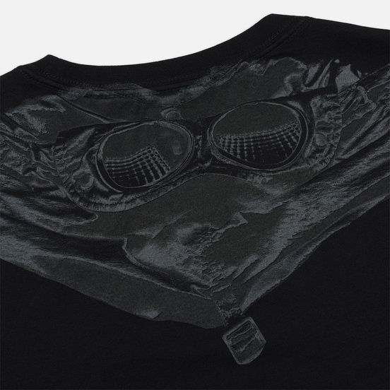 Мужская футболка C.P. Company Goggle Print Regular Fit Black
