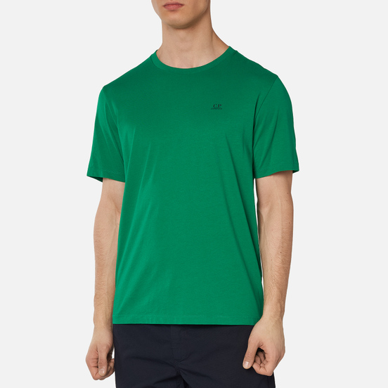Мужская футболка C.P. Company Jersey 30/1 Chest Logo Jelly Bean