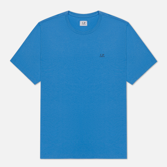 Мужская футболка C.P. Company Jersey 30/1 Chest Logo Riviera