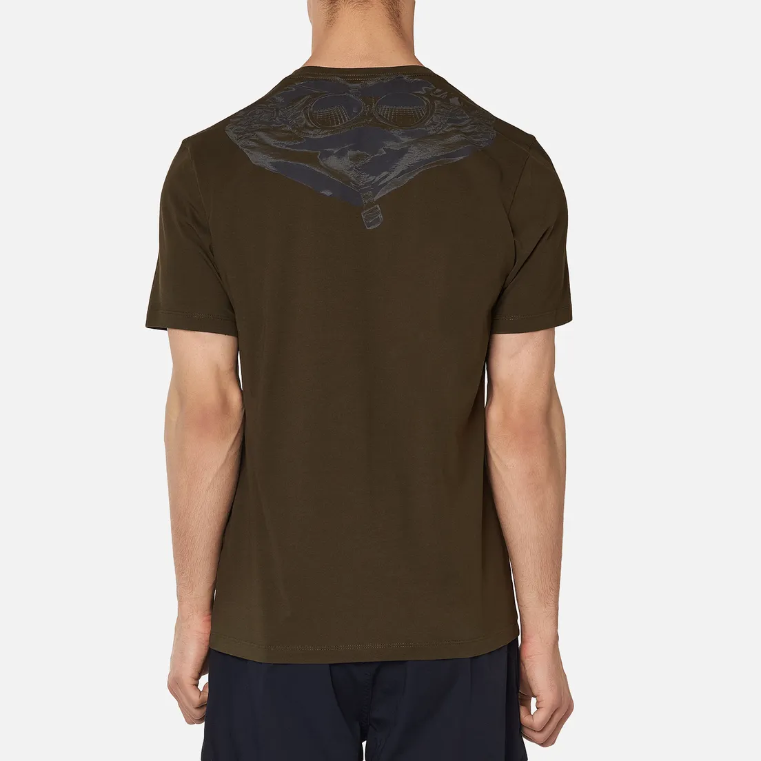C.P. Company Мужская футболка Jersey 30/1 Goggle Hood Print