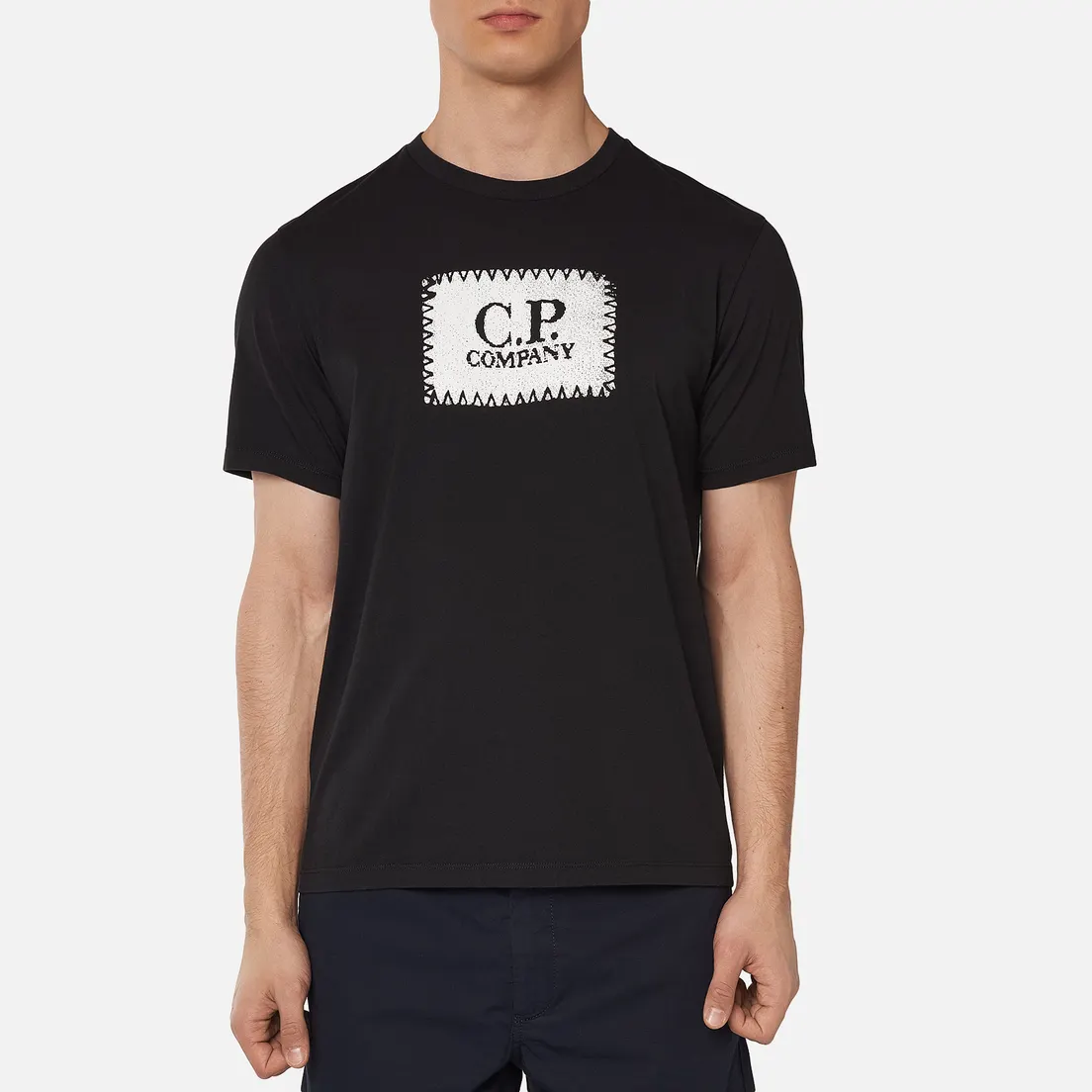 C.P. Company Мужская футболка Jersey 30/1 Label Logo