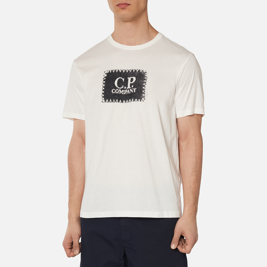 C.P. Company Мужская футболка Jersey 30/1 Label Logo