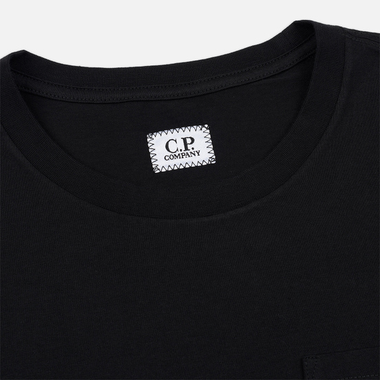 Мужская футболка C.P. Company Lens Pocket Print Regular Fit Black