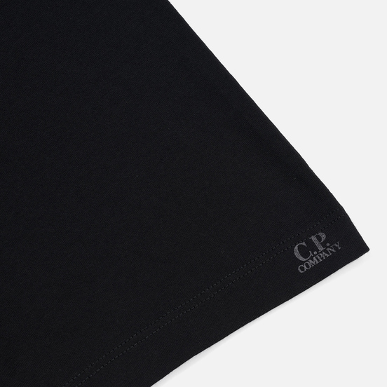 Мужская футболка C.P. Company Lens Pocket Print Regular Fit Black