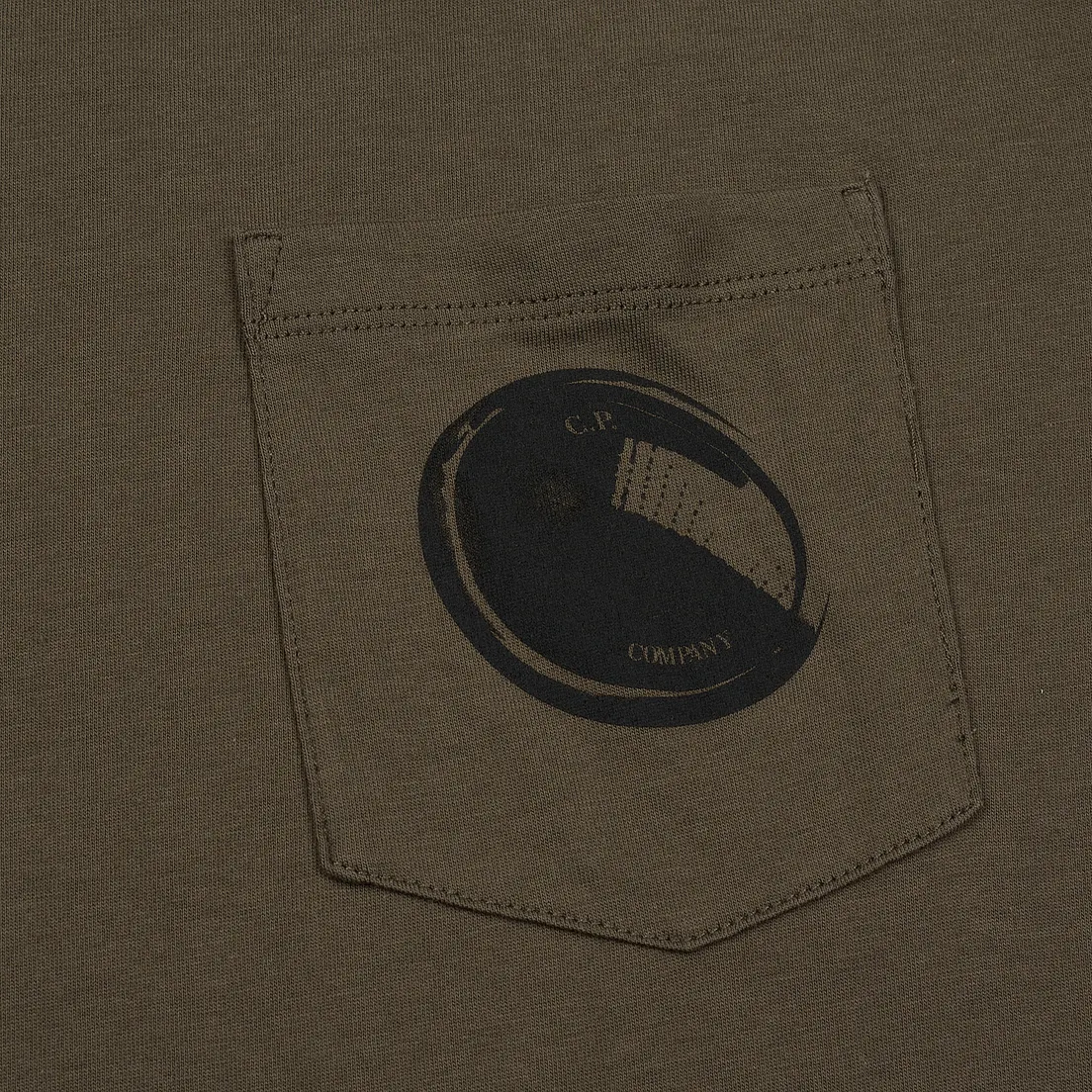 C.P. Company Мужская футболка Lens Pocket Print Regular Fit