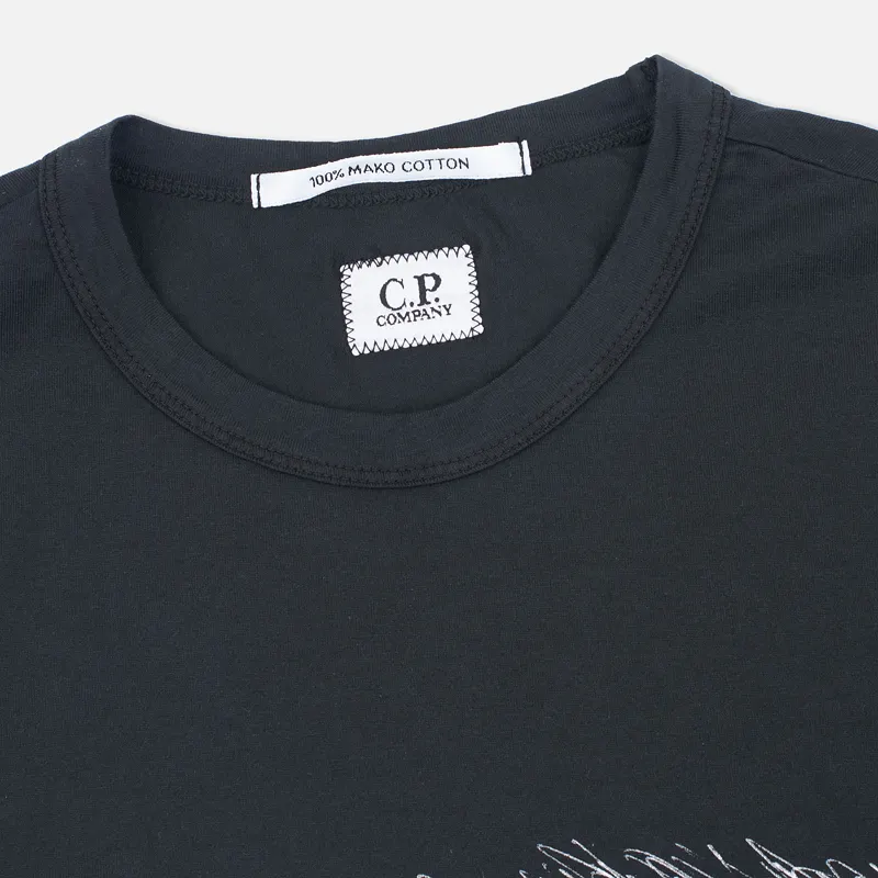 C.P. Company Мужская футболка M/C Scratch Logo