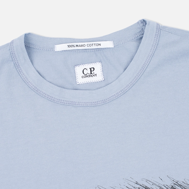 C.P. Company Мужская футболка M/C Scratch Logo