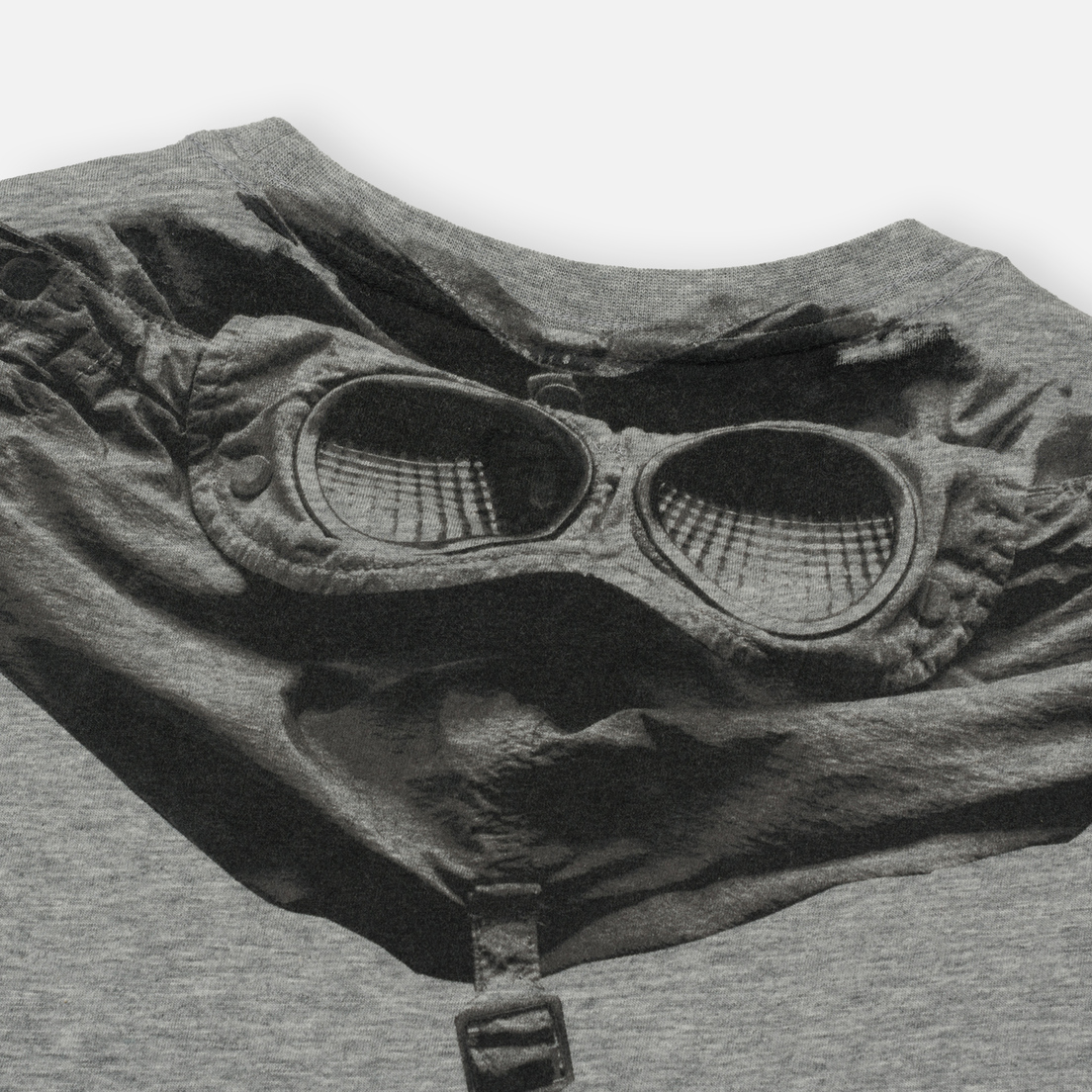 C.P. Company Мужская футболка Print Hood Back Goggle