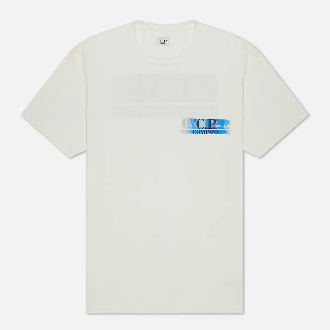 C.P. Company Мужская футболка Treated Blurred Logo