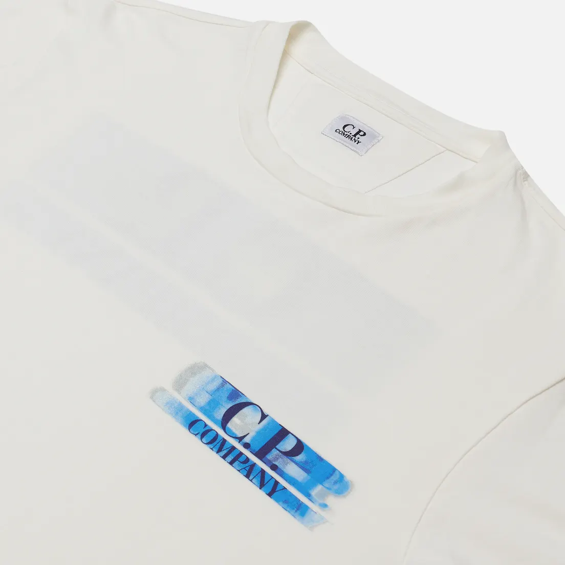 C.P. Company Мужская футболка Treated Blurred Logo