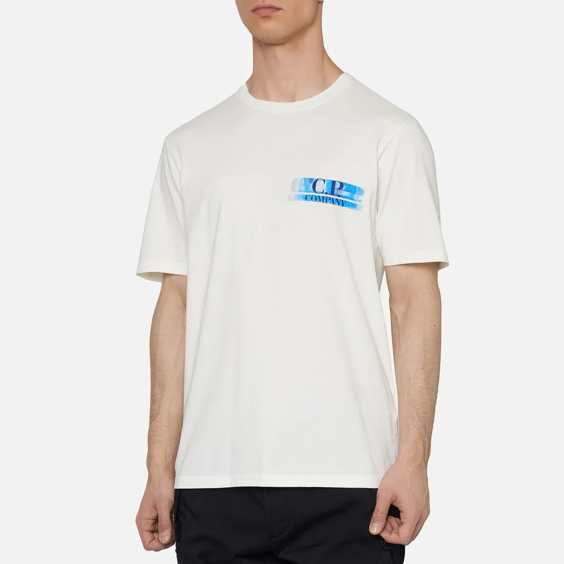 C.P. Company Мужская футболка Treated Blurred Logo