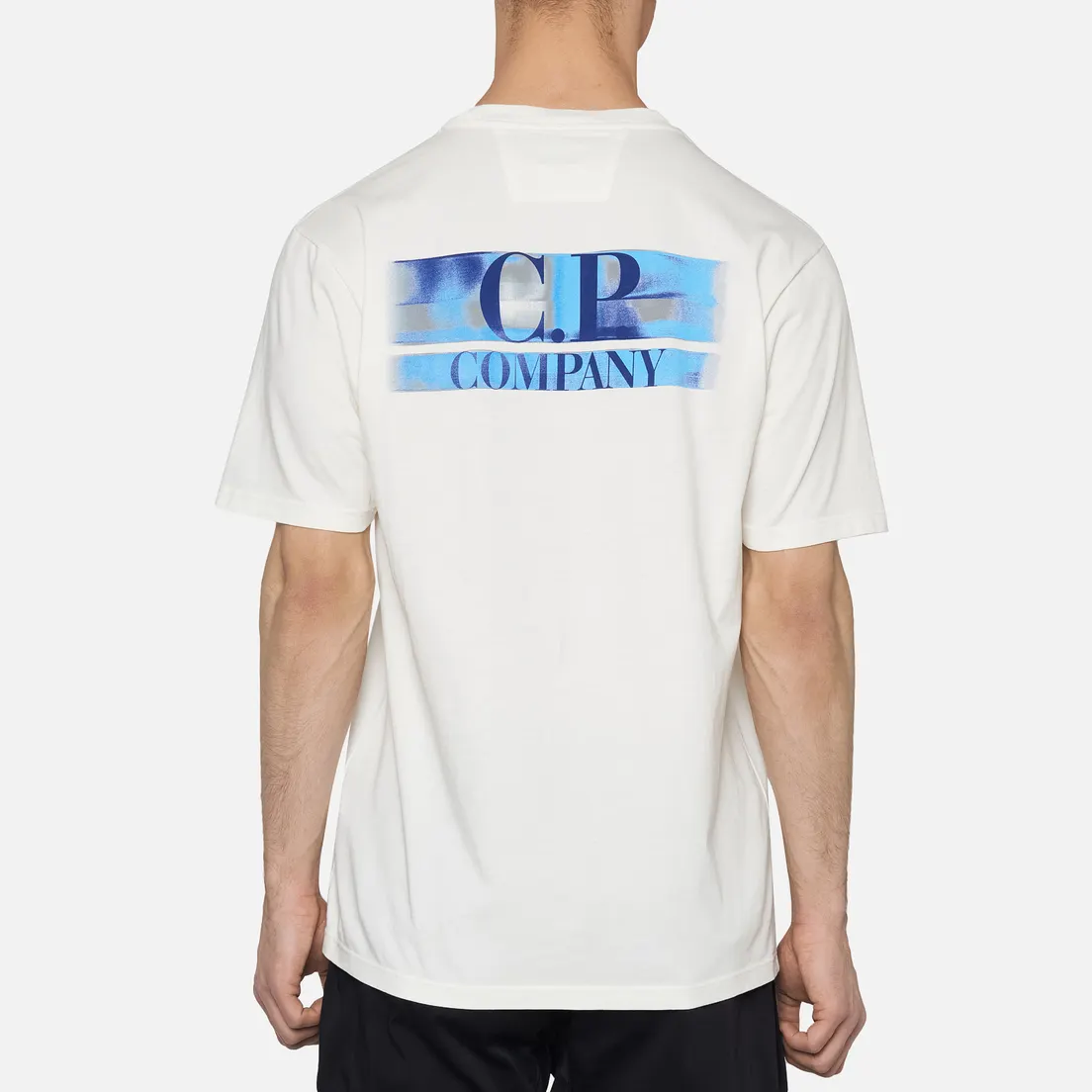 C.P. Company Мужская футболка Treated Blurred Logo