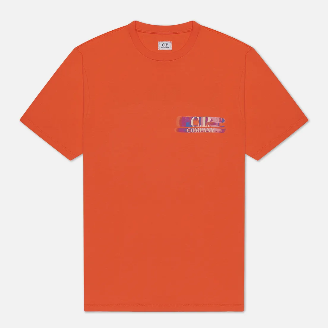 C.P. Company Мужская футболка Treated Blurred Logo